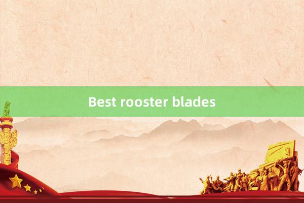 Best rooster blades