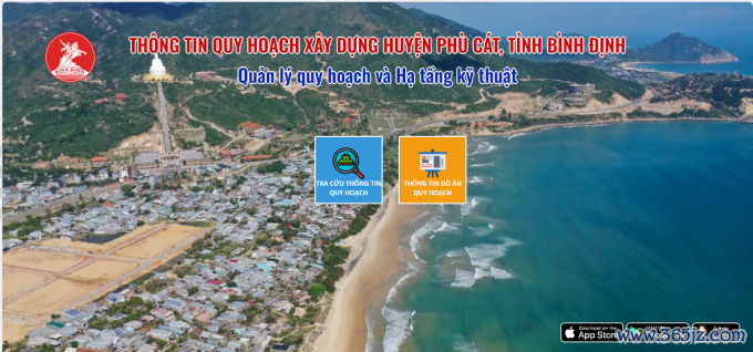 Giao diện phần mềm WebGIS quản lý quy hoạch. Ảnh: Thảo Chi